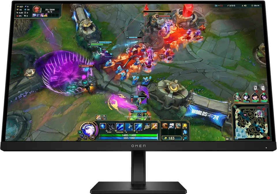 HP OMEN 27 tum QHD 280 Hz Gaming Monitor – OMEN 27qs G2