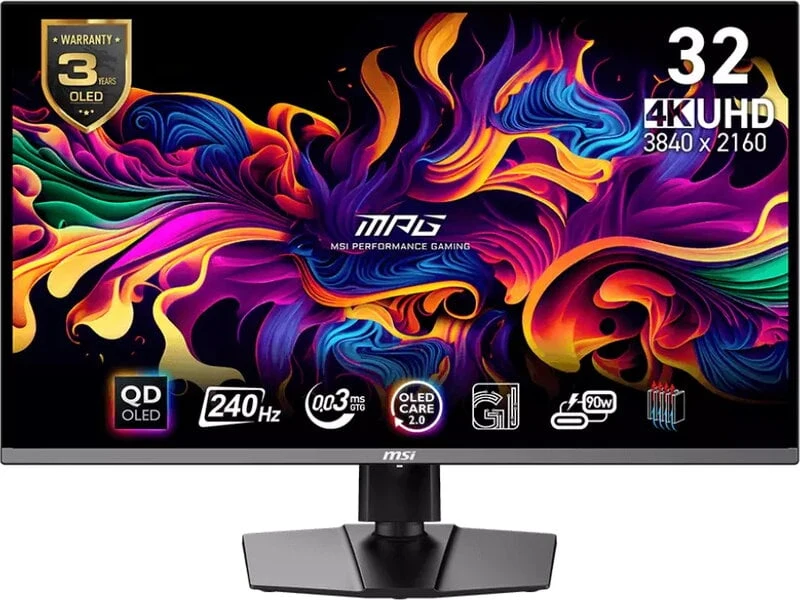 MSI MPG 321URX QD-OLED, exakt produktvariant